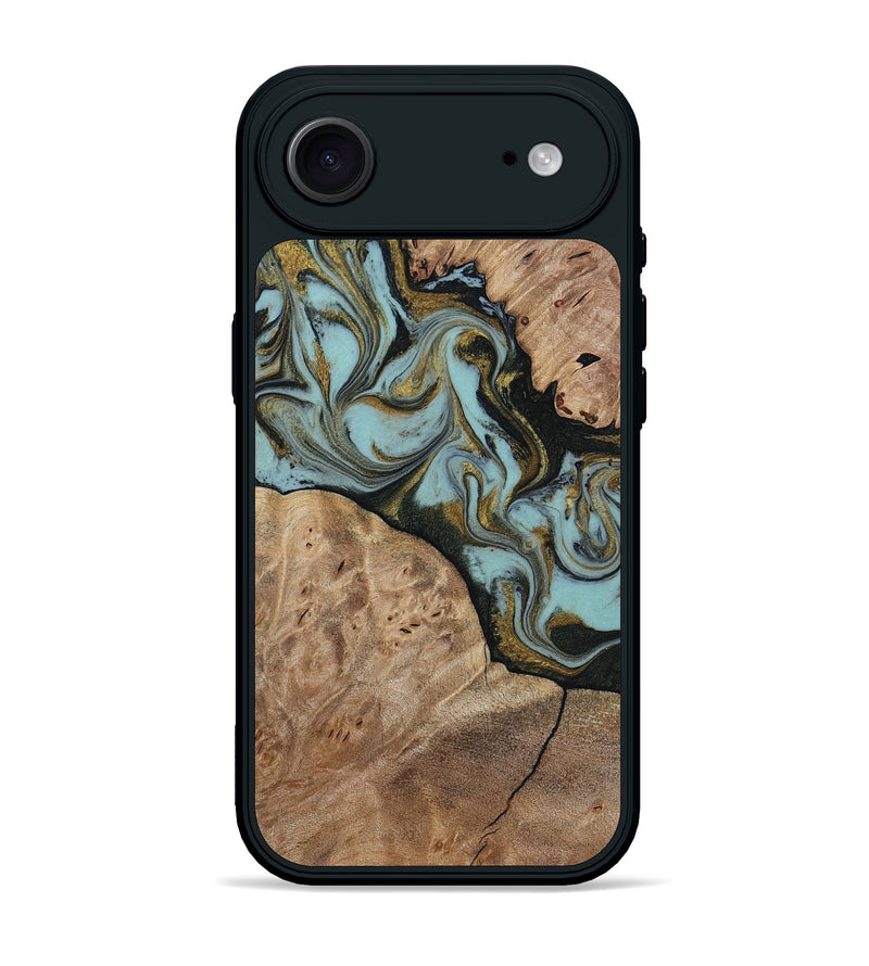 iPhone 17 Air Wood Phone Case - Mareli (Green, 814657)