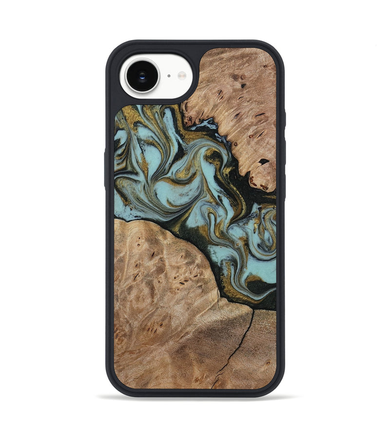 iPhone 17e Wood Phone Case - Mareli (Green, 814657)