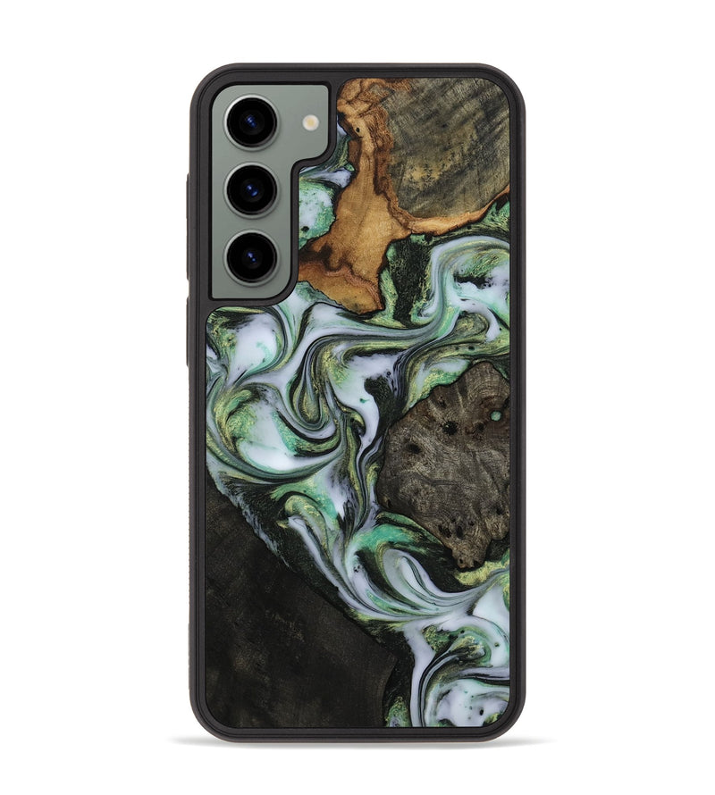 Galaxy S23 Plus Wood Phone Case - Teri (Green, 814658)