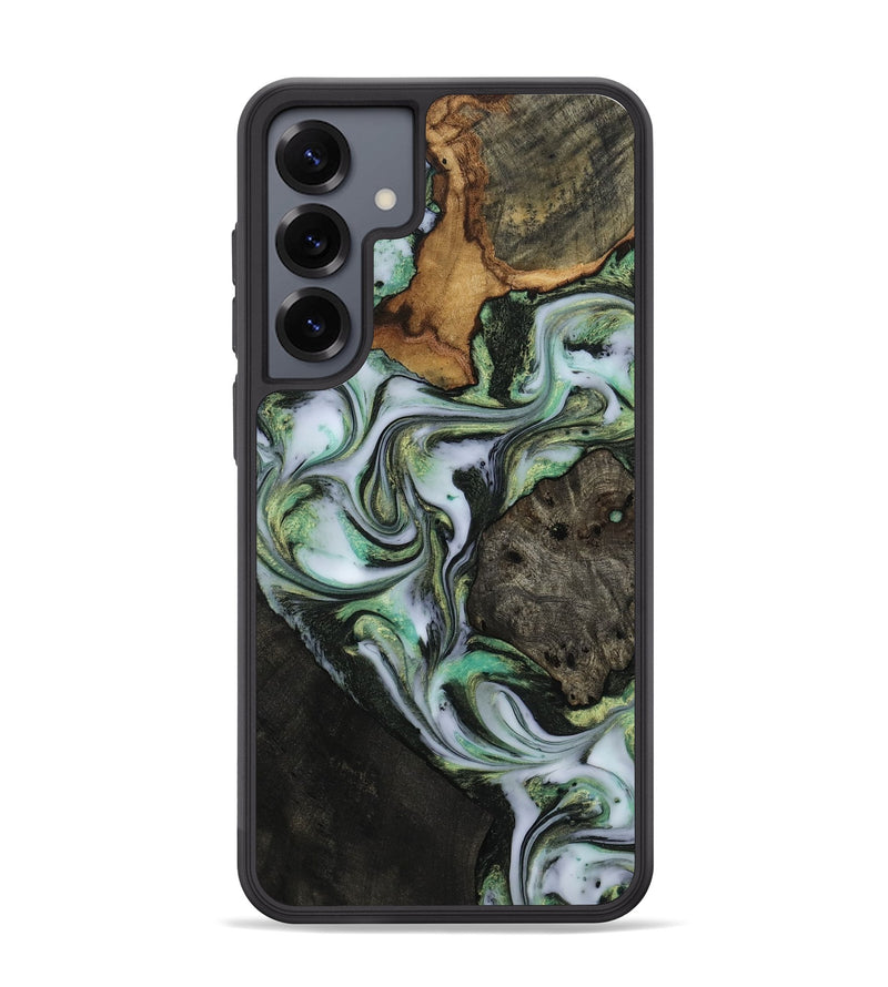 Galaxy S25 Plus Wood Phone Case - Teri (Green, 814658)