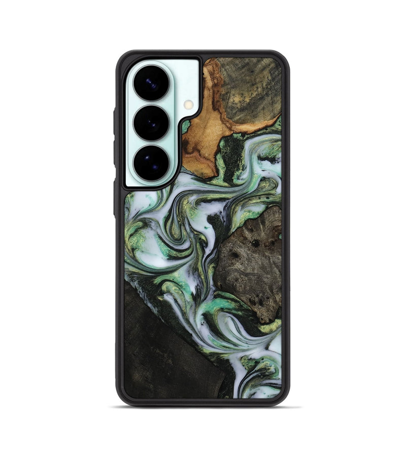 Galaxy S26 Wood Phone Case - Teri (Green, 814658)