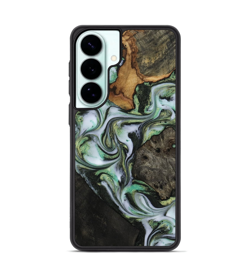 Galaxy S26 Plus Wood Phone Case - Teri (Green, 814658)