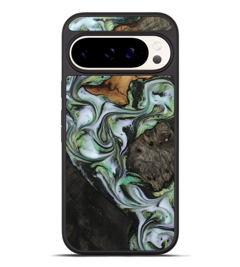 Pixel 9 Pro XL Wood Phone Case - Teri (Green, 814658)