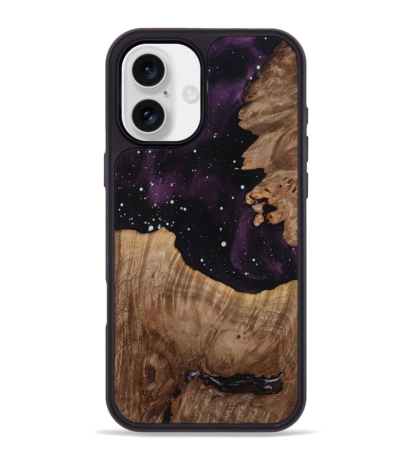 iPhone 16 Plus Wood Phone Case - Eliezer (Cosmos, 814693)