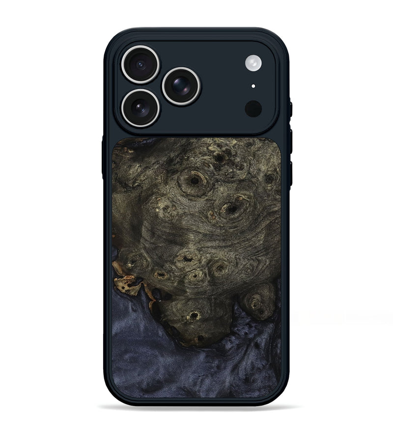iPhone 17 Pro Max Wood Phone Case - Kittie (Wood Burl, 814695)