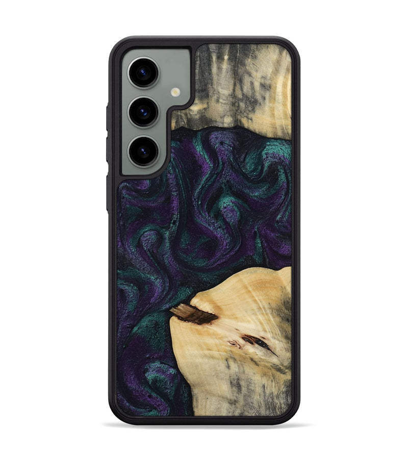 Galaxy S24 Plus Wood Phone Case - Ted (Purple, 814704)