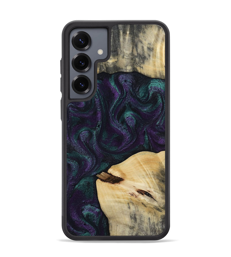 Galaxy S25 Plus Wood Phone Case - Ted (Purple, 814704)