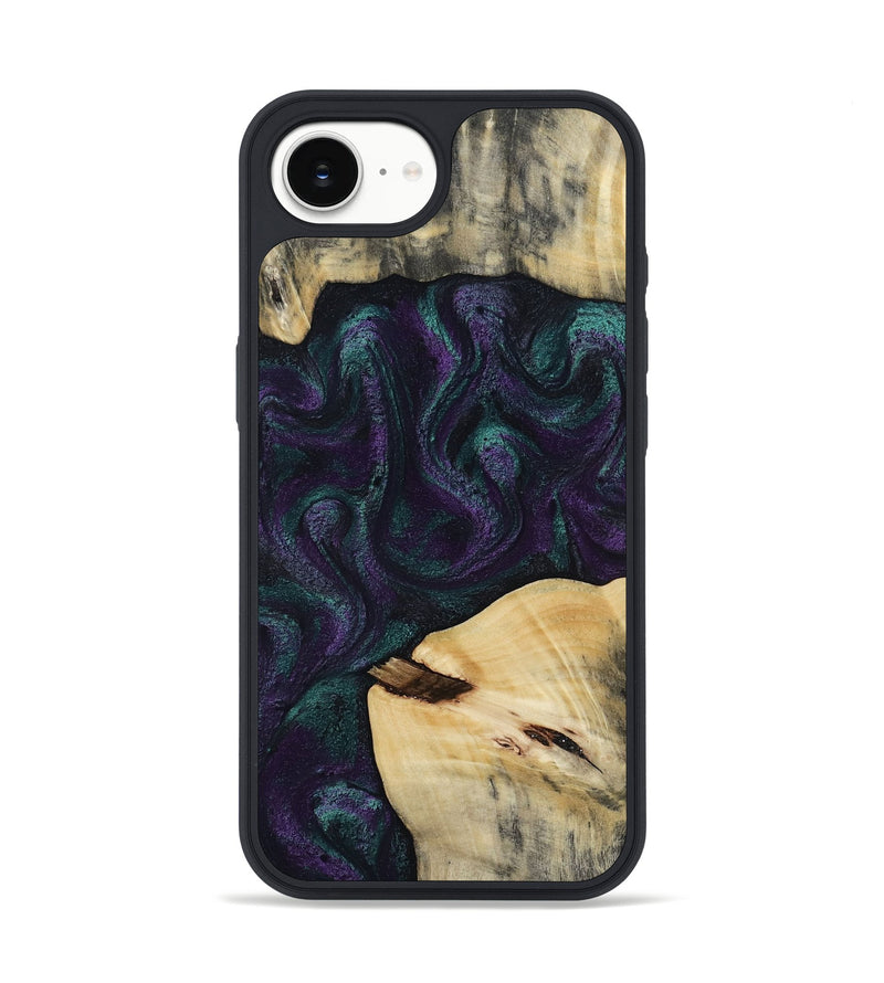 iPhone 17e Wood Phone Case - Ted (Purple, 814704)