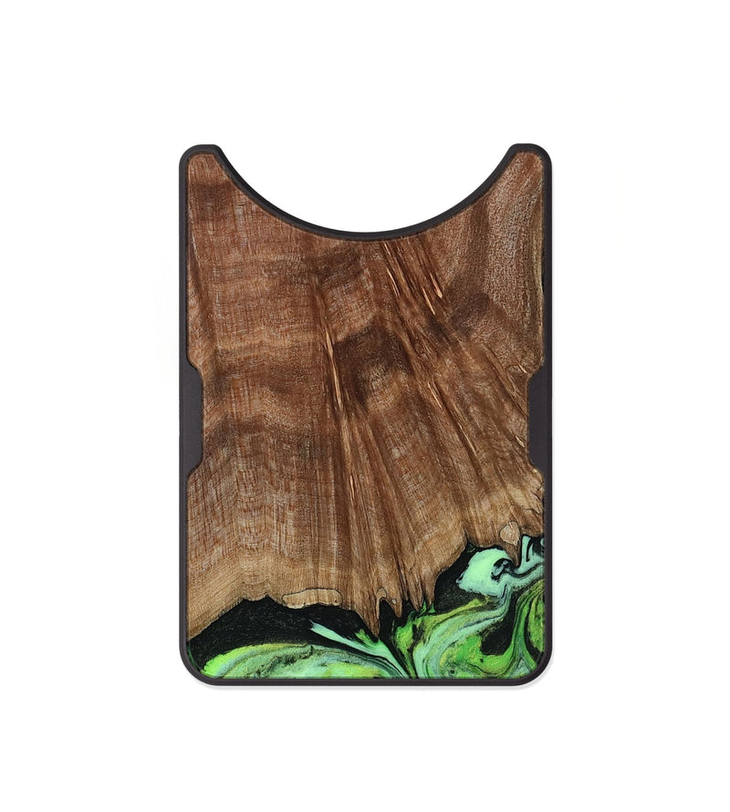 Alloy Wood Wallet - Lynda (Green, 814705)
