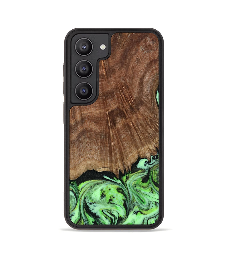 Galaxy S23 Wood Phone Case - Lynda (Green, 814705)