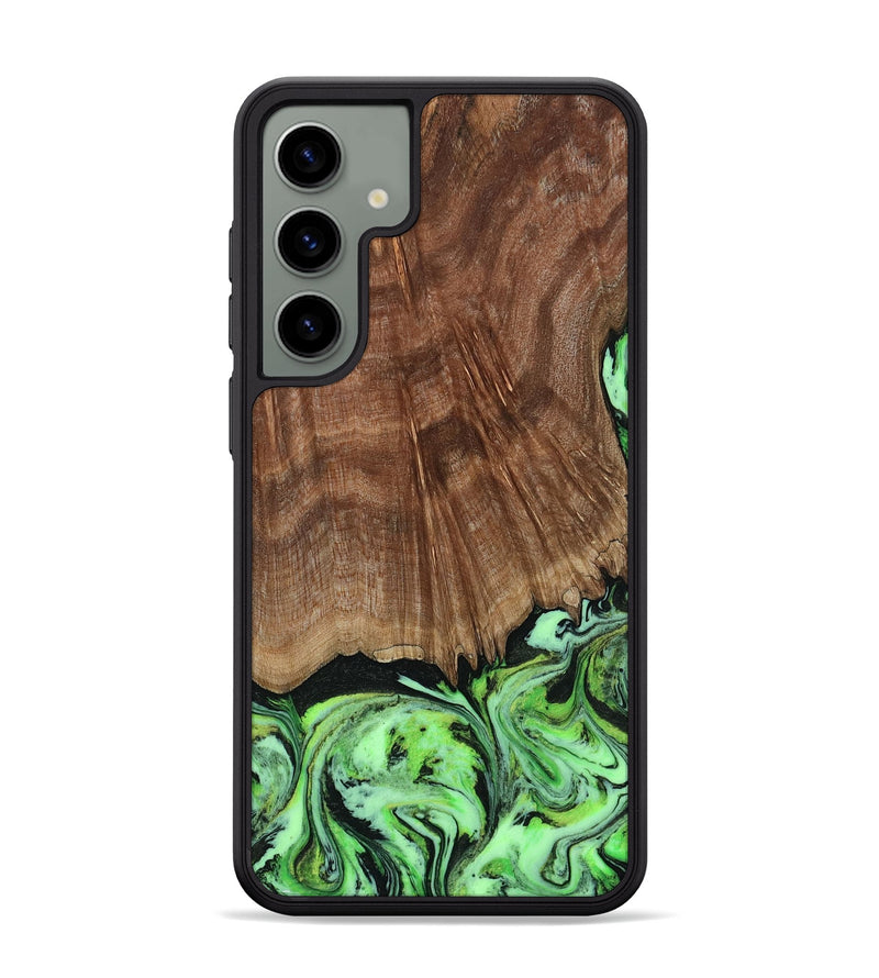 Galaxy S24 Plus Wood Phone Case - Lynda (Green, 814705)