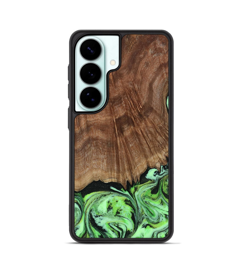 Galaxy S26 Wood Phone Case - Lynda (Green, 814705)