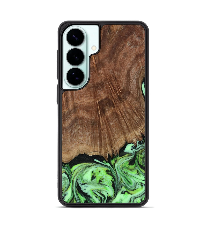 Galaxy S26 Plus Wood Phone Case - Lynda (Green, 814705)