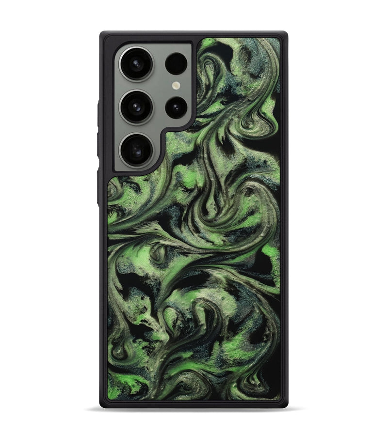 Galaxy S24 Ultra ResinArt Phone Case - Alessia (Green, 814710)