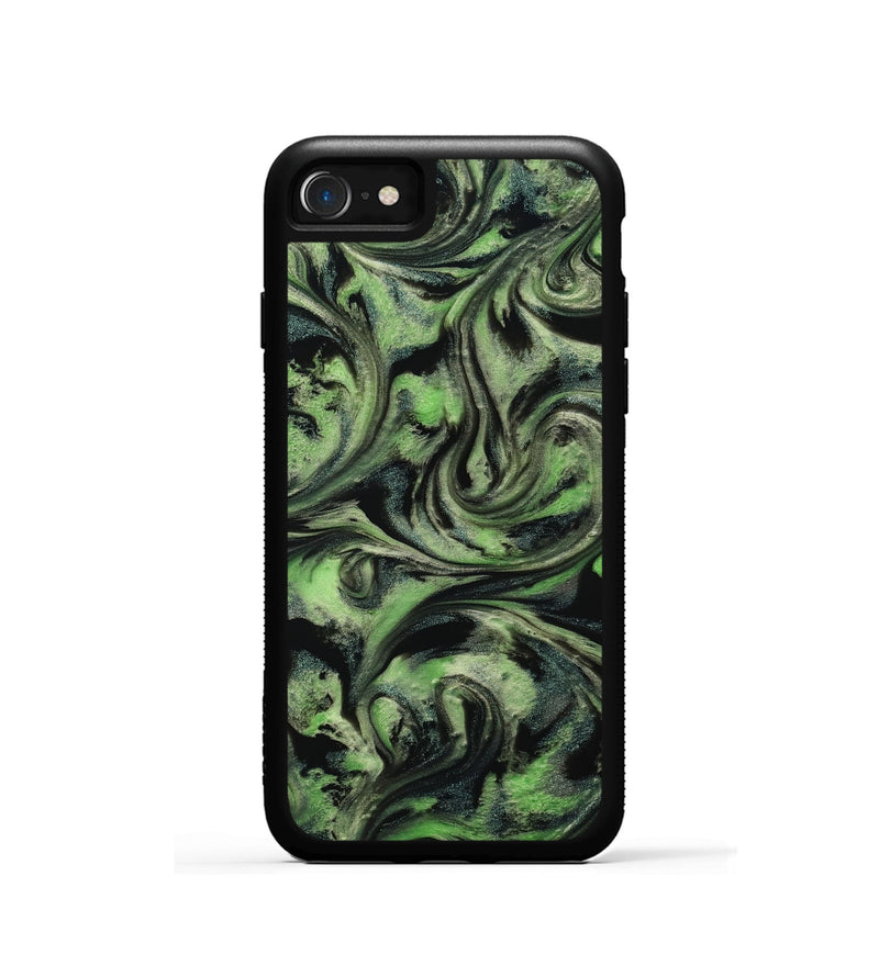 iPhone SE ResinArt Phone Case - Alessia (Green, 814710)