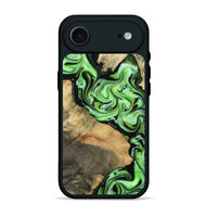 iPhone 17 Air Wood Phone Case - Jordan (Green, 814711)