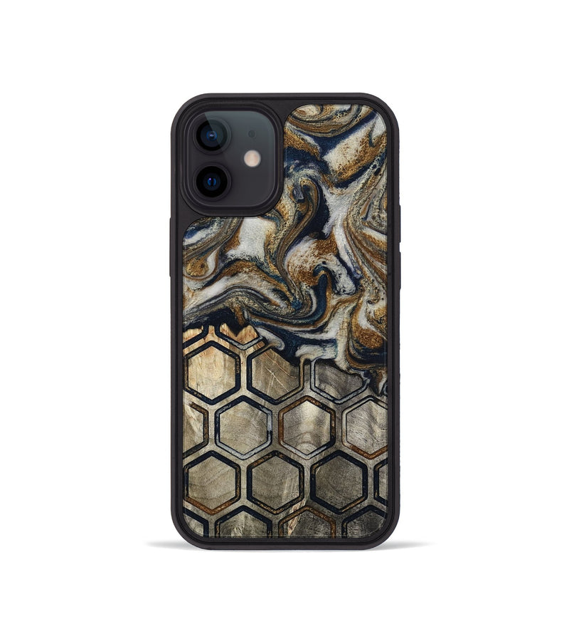 iPhone 12 mini Wood Phone Case - Julien (Pattern, 814716)
