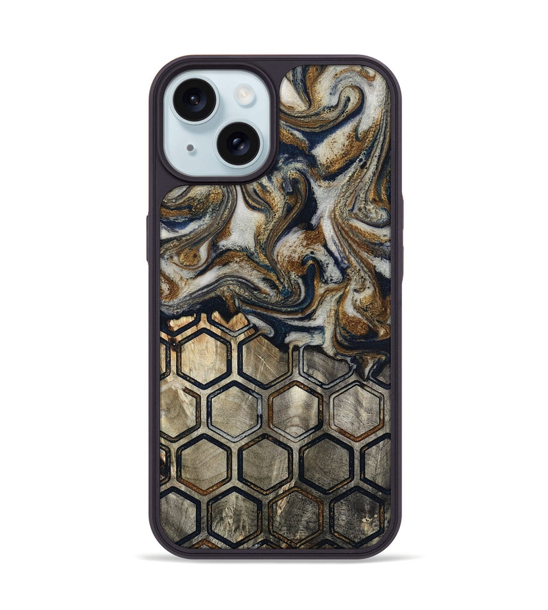 iPhone 15 Wood Phone Case - Julien (Pattern, 814716)