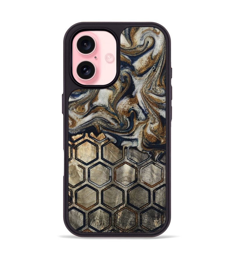iPhone 16 Wood Phone Case - Julien (Pattern, 814716)
