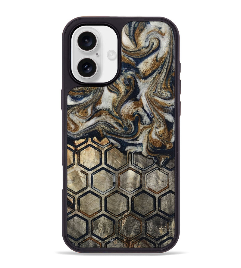 iPhone 16 Plus Wood Phone Case - Julien (Pattern, 814716)