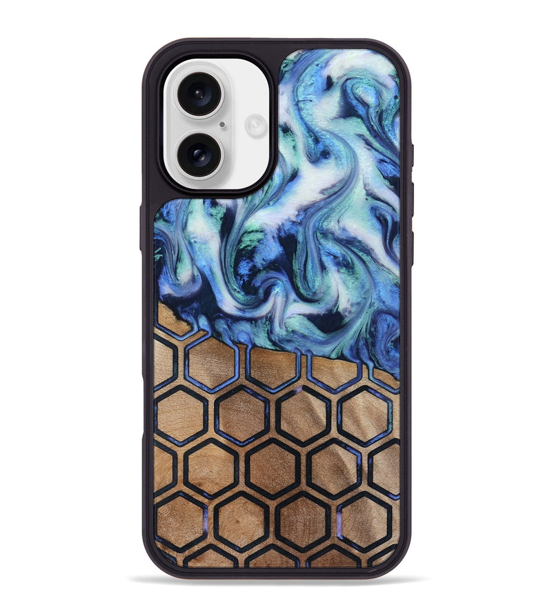 iPhone 16 Plus Wood Phone Case - Tru (Pattern, 814726)