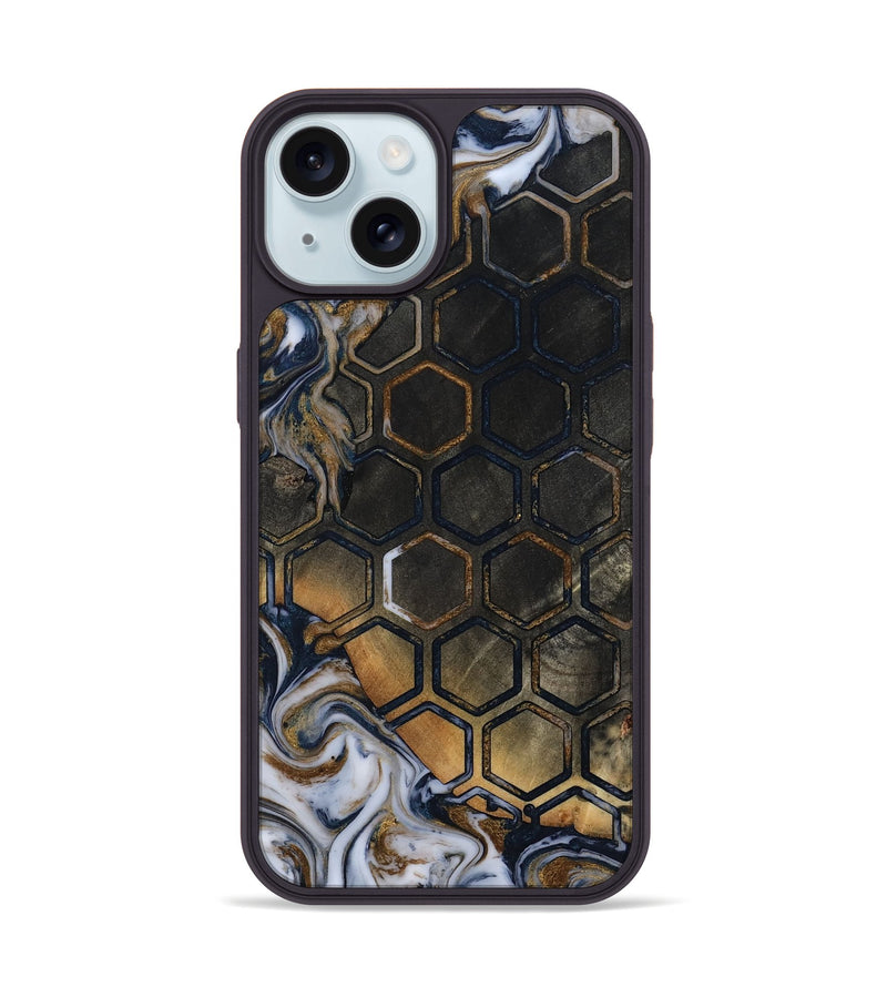 iPhone 15 Wood Phone Case - Horace (Pattern, 814727)