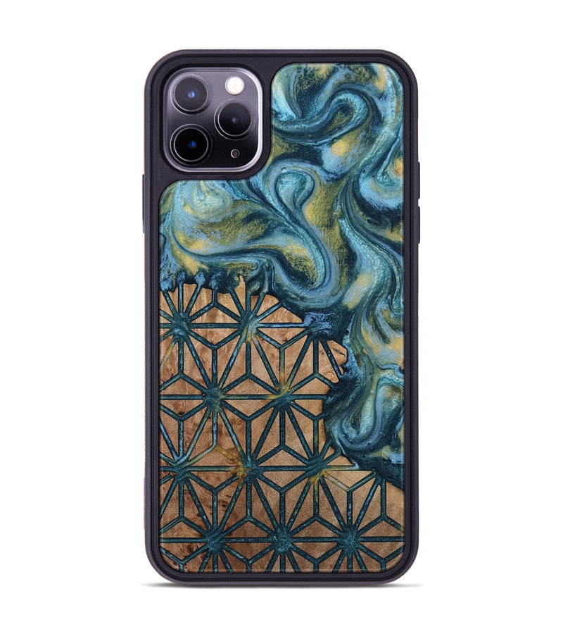 iPhone 11 Pro Max Wood Phone Case - Jamar (Pattern, 814728)