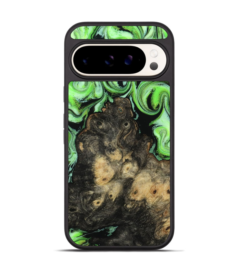 Pixel 9 Pro Wood Phone Case - Nallely (Green, 814729)