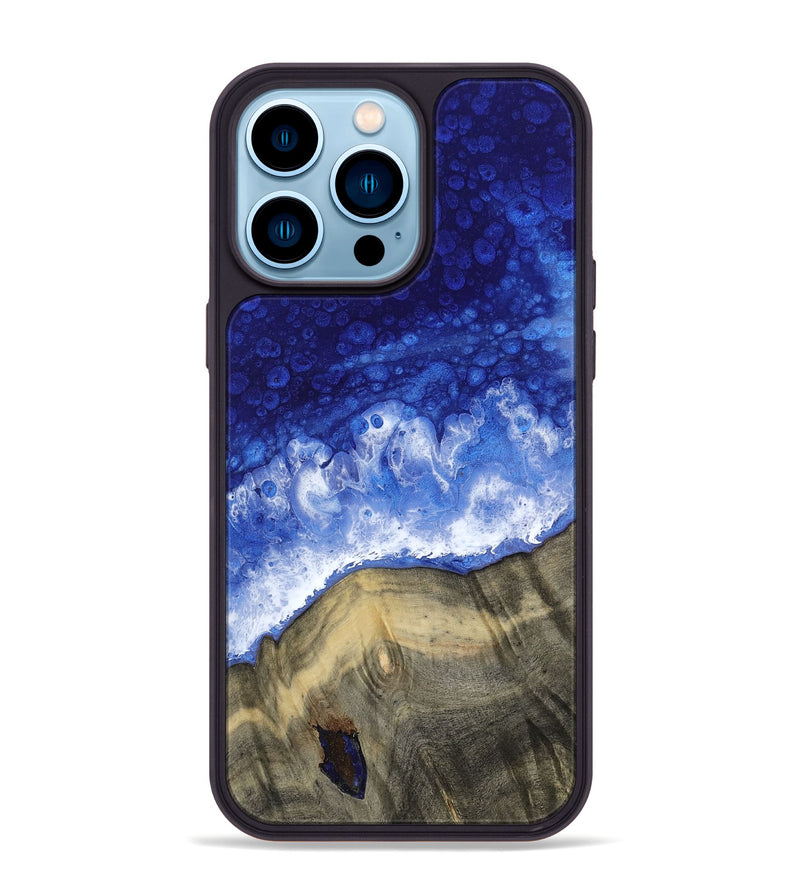 iPhone 14 Pro Max Wood Phone Case - Latrice (Coastal, 814732)