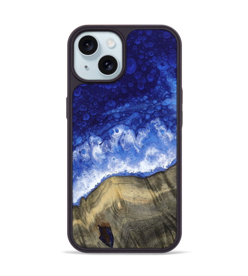 iPhone 15 Wood Phone Case - Latrice (Coastal, 814732)
