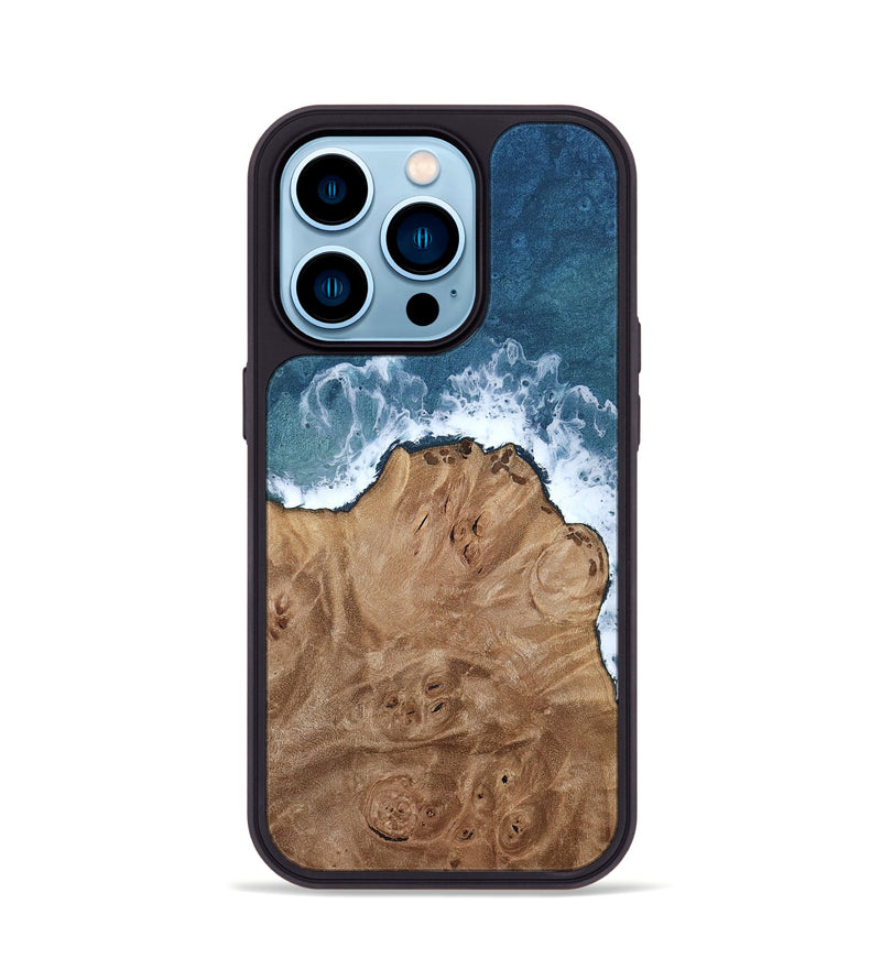 iPhone 14 Pro Wood Phone Case - Joy (Coastal, 814733)