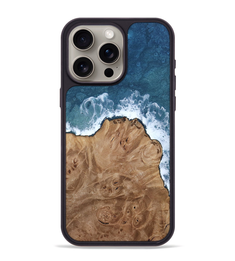 iPhone 15 Pro Max Wood Phone Case - Joy (Coastal, 814733)