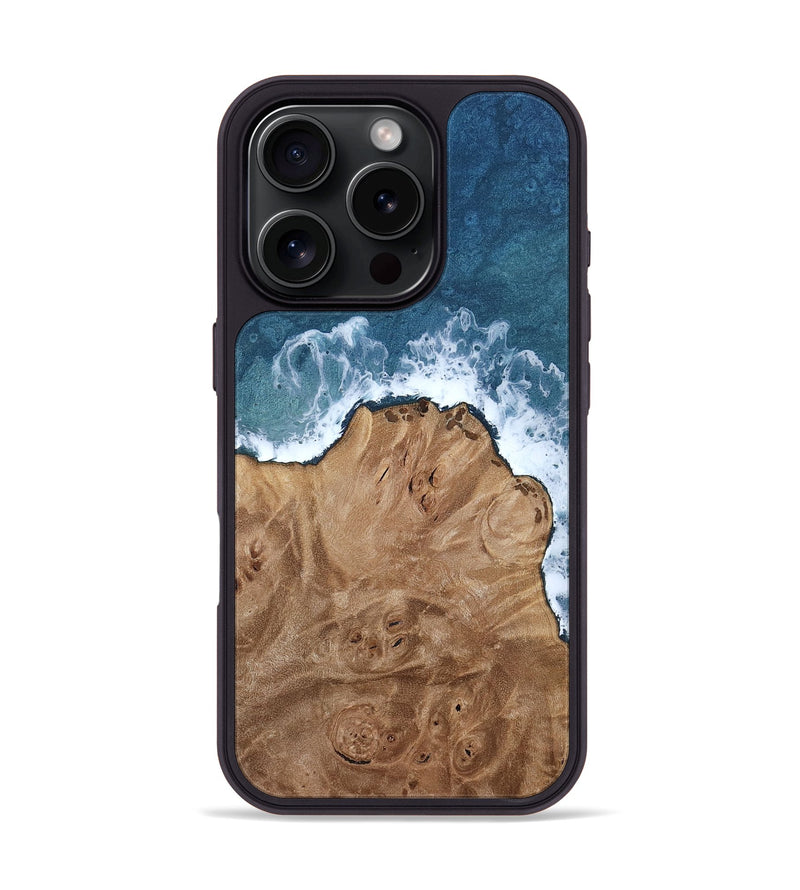 iPhone 16 Pro Wood Phone Case - Joy (Coastal, 814733)
