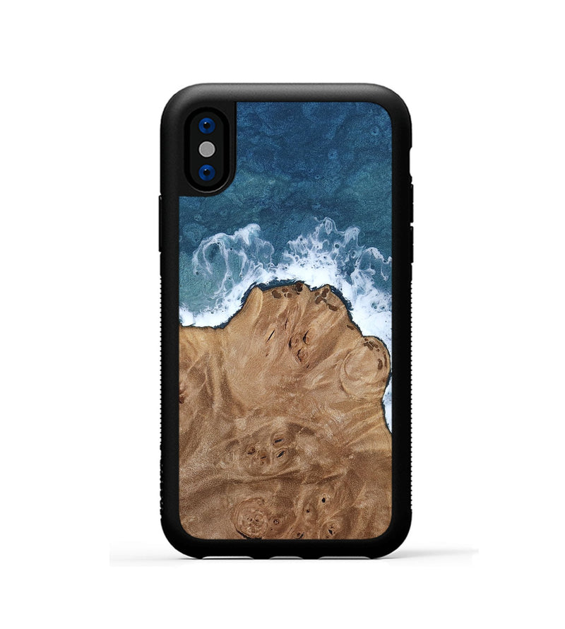 iPhone Xs Wood Phone Case - Joy (Coastal, 814733)