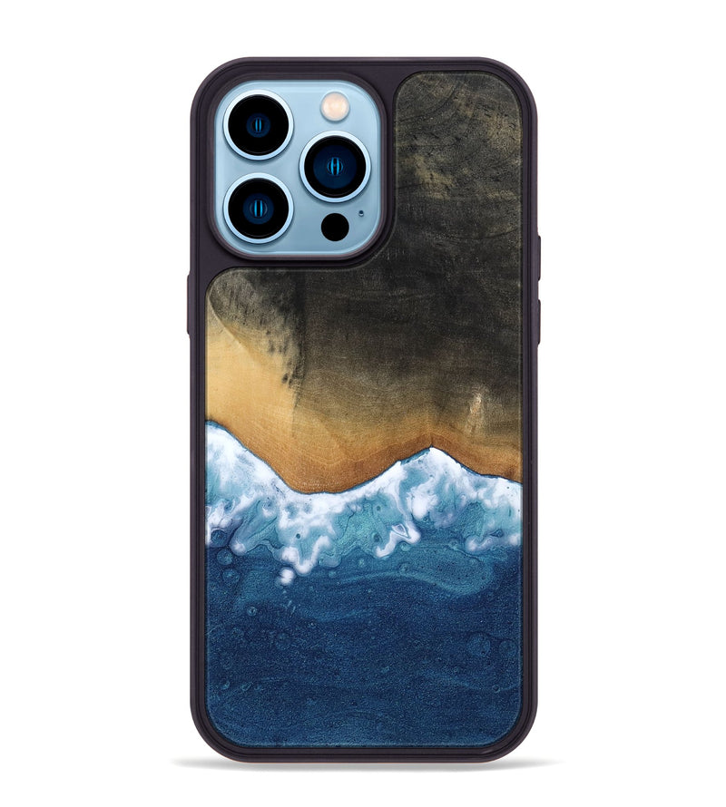 iPhone 14 Pro Max Wood Phone Case - Cathie (Coastal, 814735)
