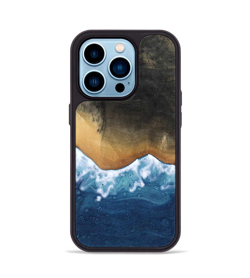 iPhone 14 Pro Wood Phone Case - Cathie (Coastal, 814735)