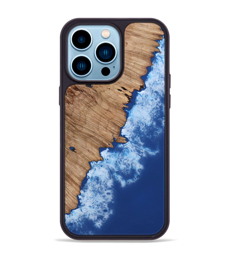 iPhone 14 Pro Max Wood Phone Case - Kora (Coastal, 814736)