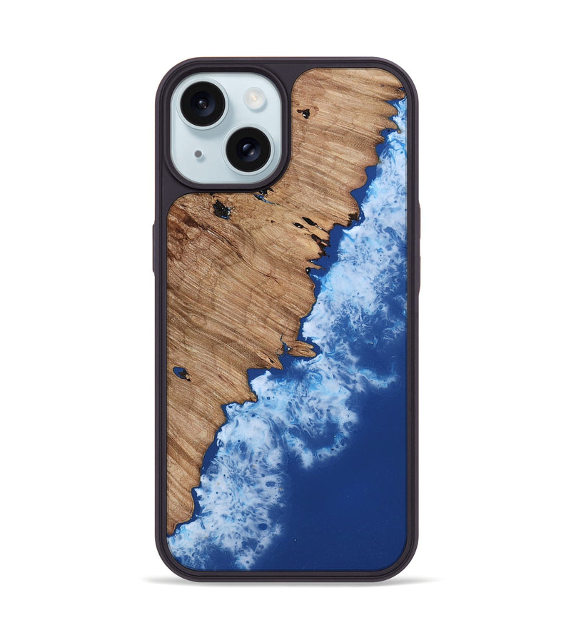 iPhone 15 Wood Phone Case - Kora (Coastal, 814736)