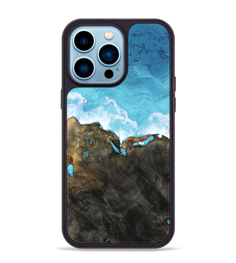 iPhone 14 Pro Max Wood Phone Case - Bradyn (Coastal, 814737)