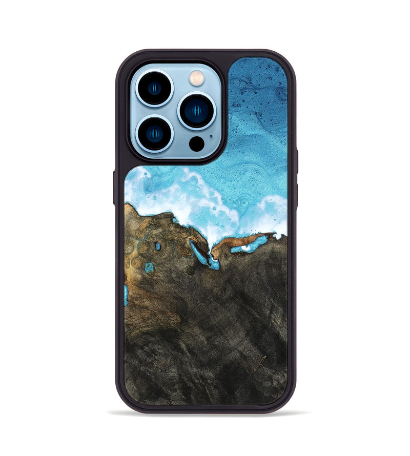 iPhone 14 Pro Wood Phone Case - Bradyn (Coastal, 814737)