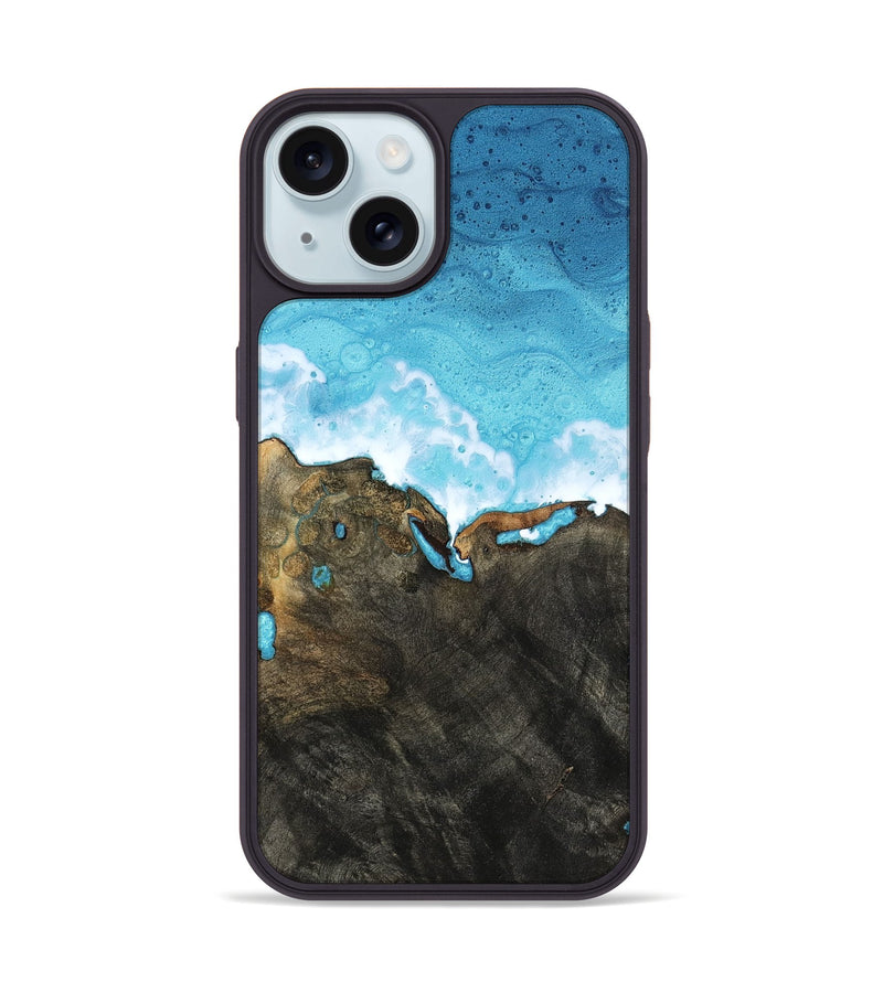 iPhone 15 Wood Phone Case - Bradyn (Coastal, 814737)