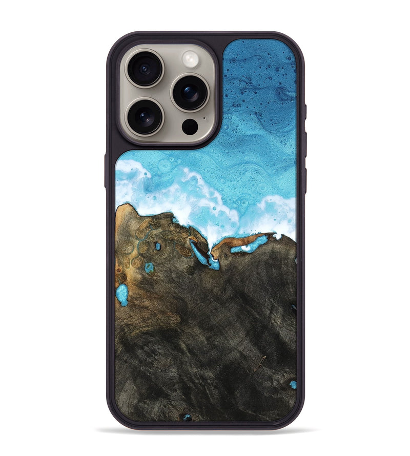 iPhone 15 Pro Max Wood Phone Case - Bradyn (Coastal, 814737)