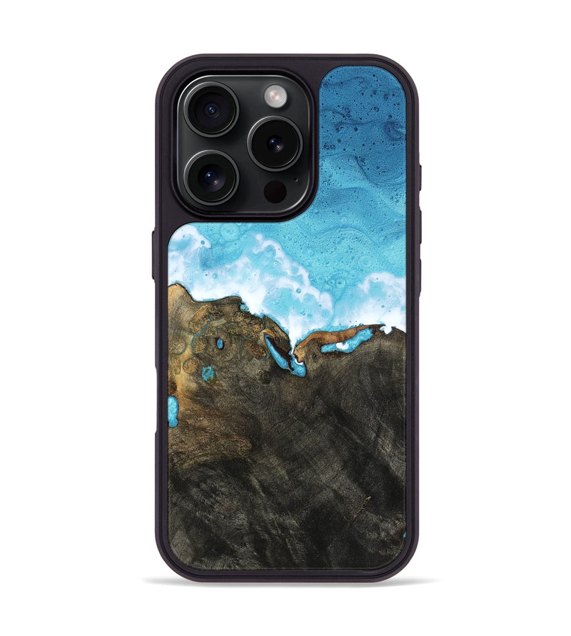 iPhone 16 Pro Wood Phone Case - Bradyn (Coastal, 814737)