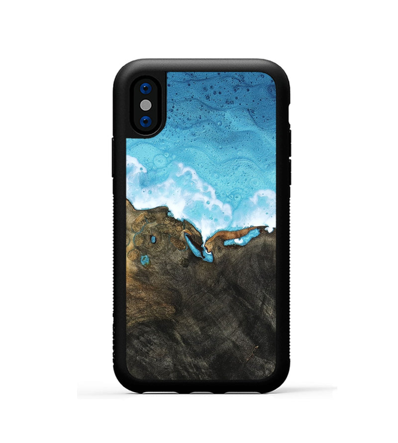 iPhone Xs Wood Phone Case - Bradyn (Coastal, 814737)