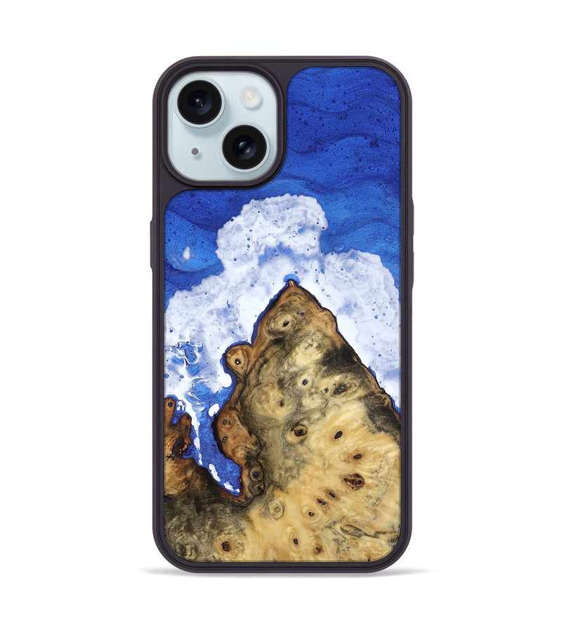 iPhone 15 Wood Phone Case - Lyndsay (Coastal, 814742)