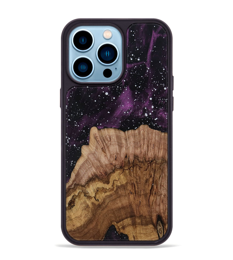 iPhone 14 Pro Max Wood Phone Case - Unknown (Cosmos, 814743)