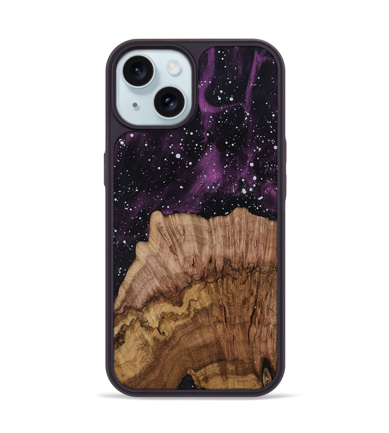 iPhone 15 Wood Phone Case - Unknown (Cosmos, 814743)