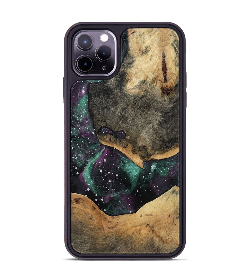 iPhone 11 Pro Max Wood Phone Case - Phoenix (Cosmos, 814746)