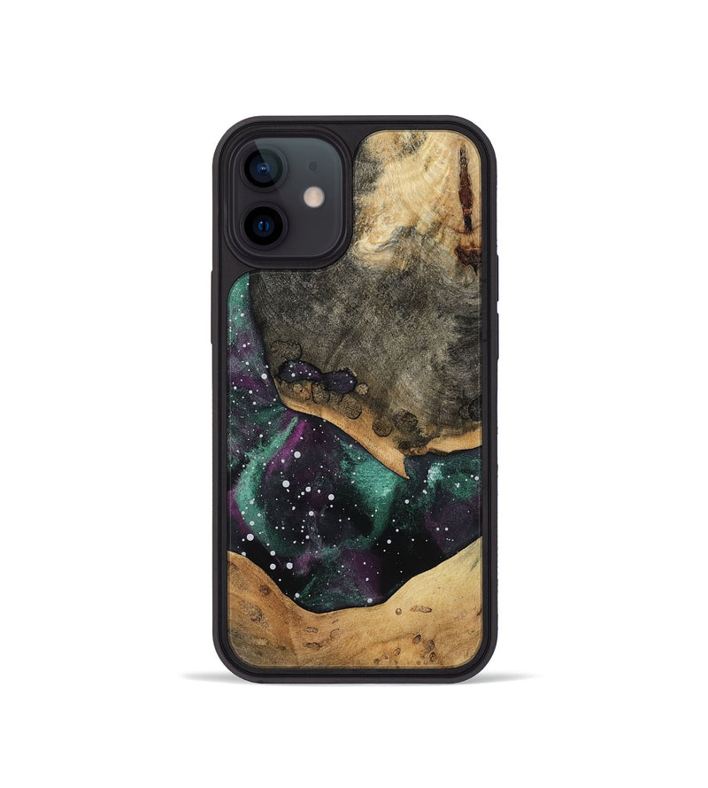 iPhone 12 mini Wood Phone Case - Phoenix (Cosmos, 814746)