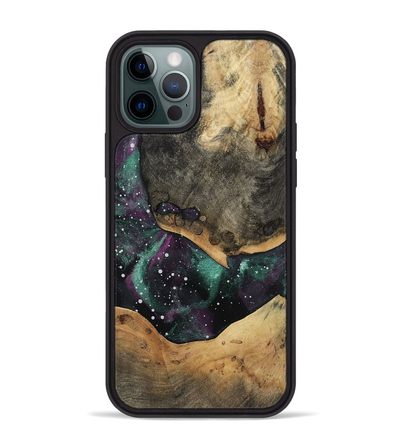 iPhone 12 Pro Max Wood Phone Case - Phoenix (Cosmos, 814746)